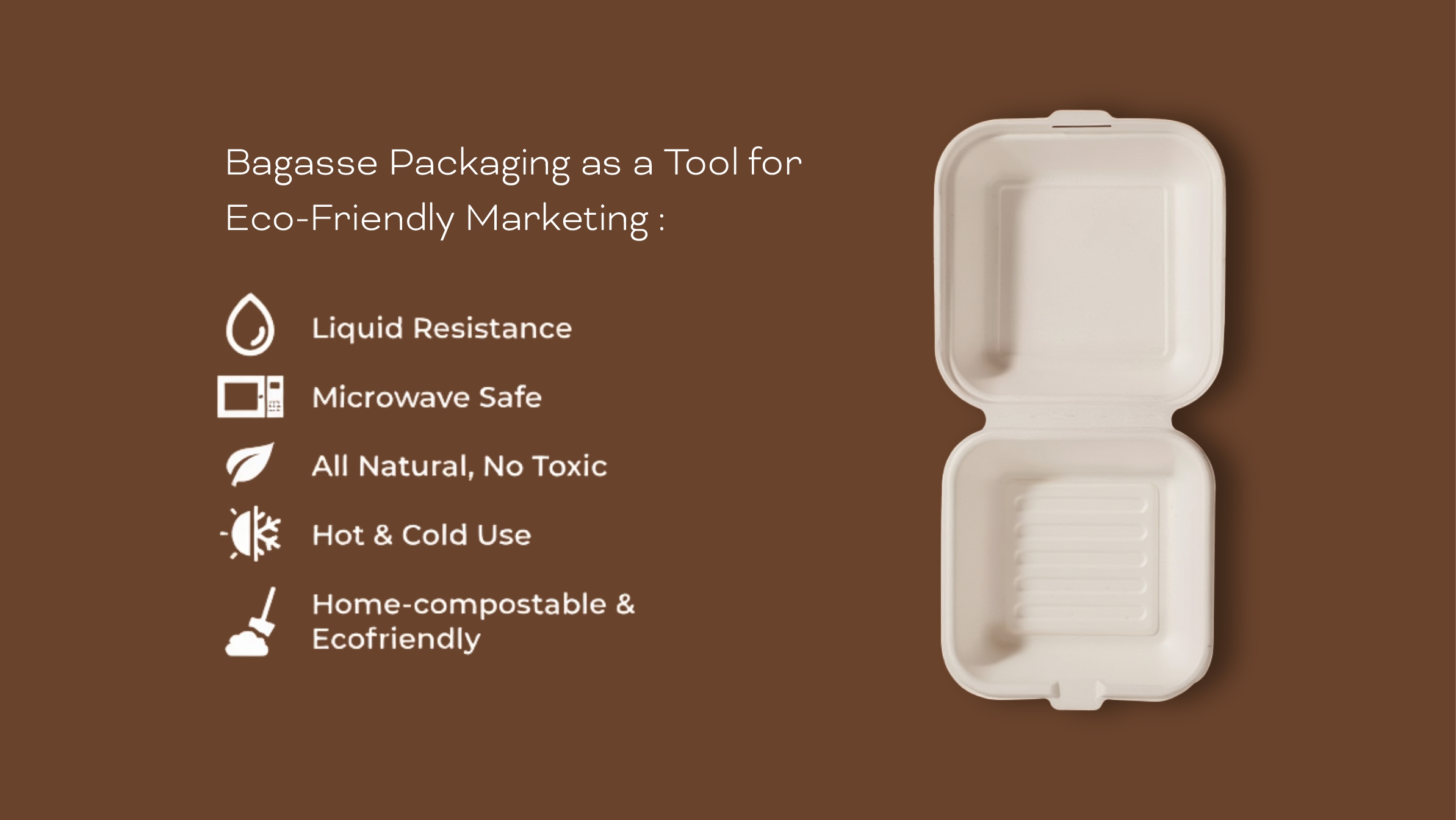 Bagasse Packaging as a Tool for Eco-Friendly Marketing